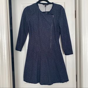 BCBG 3/4 Sleeves Flare Dress